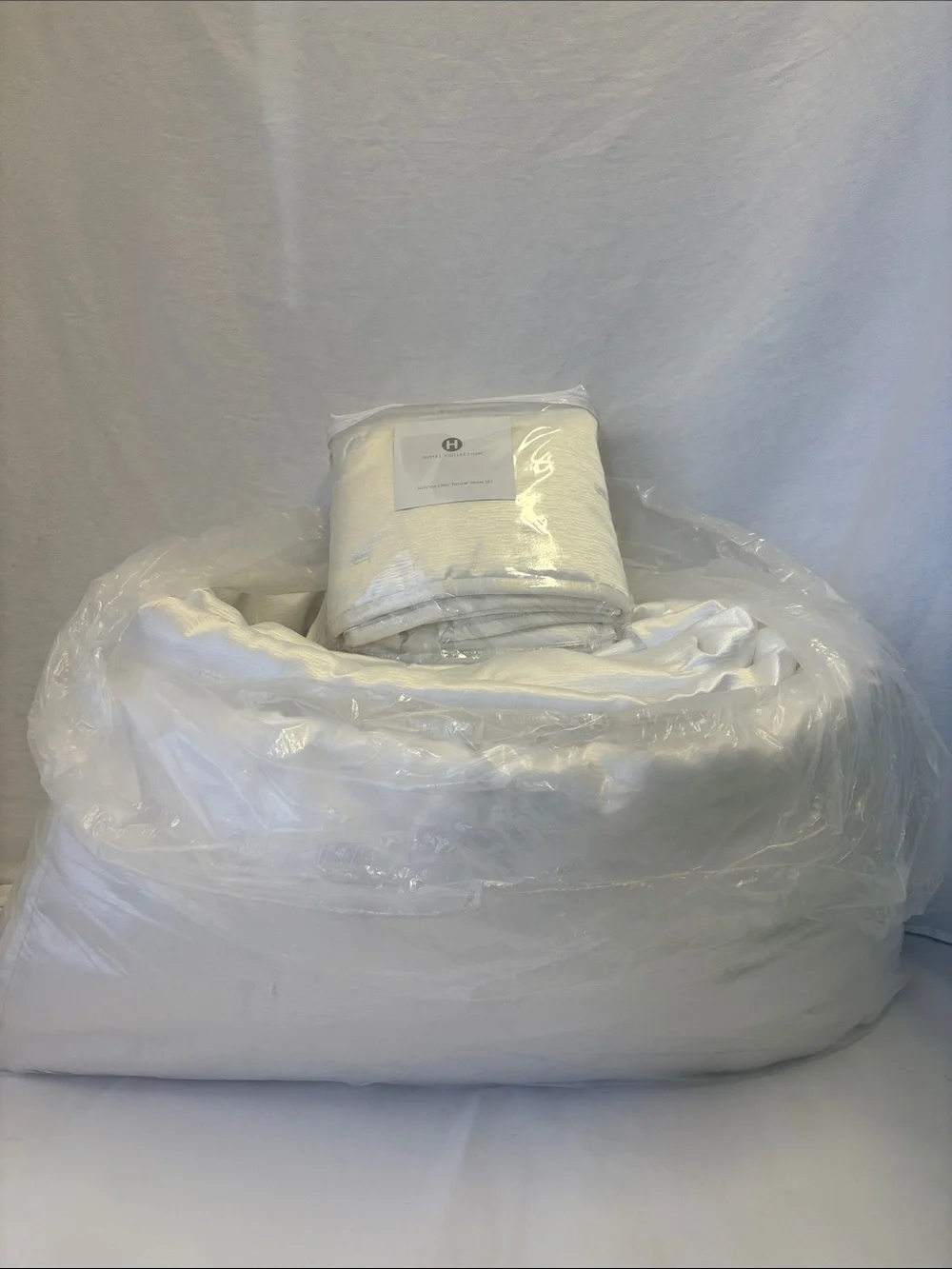 NWOT Hotel Collection Glint Quilted Coverlet 5 Pc Set